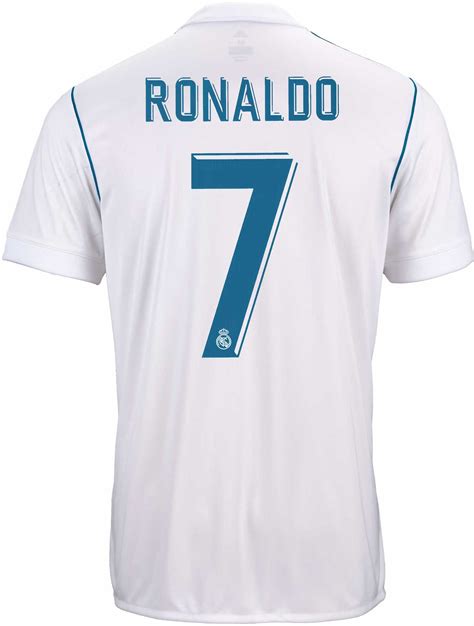 Cristiano ronaldo real madrid child with dorsal set of 2 nd equipacion official replica. adidas Cristiano Ronaldo Real Madrid Home Jersey 17-18