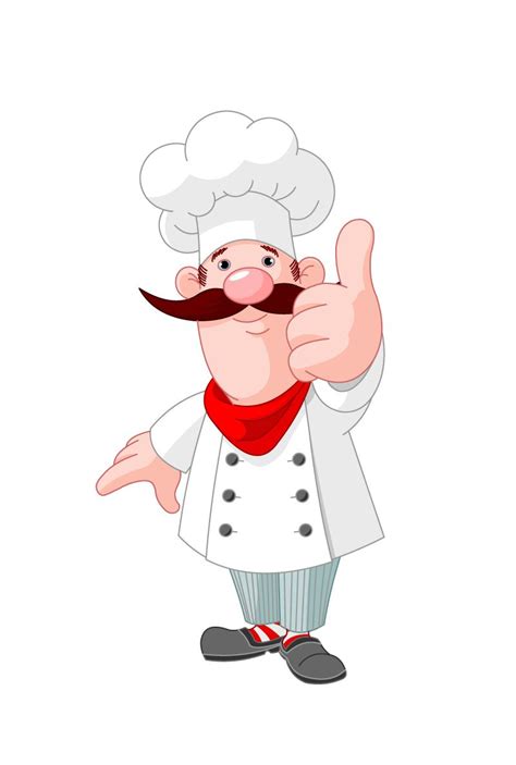 Fat Chef Cartoon Cartoon Fat Chef Design Vector Chef Kitchen Decor