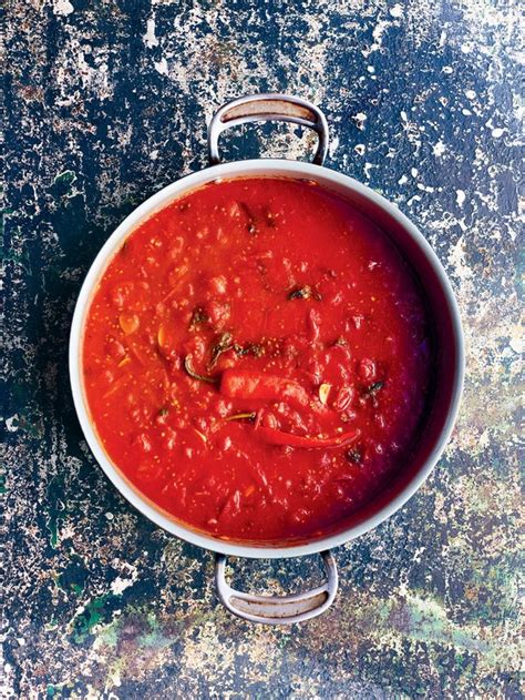 Homemade Tomato Sauce Recipe Jamie Oliver Tomato Recipes