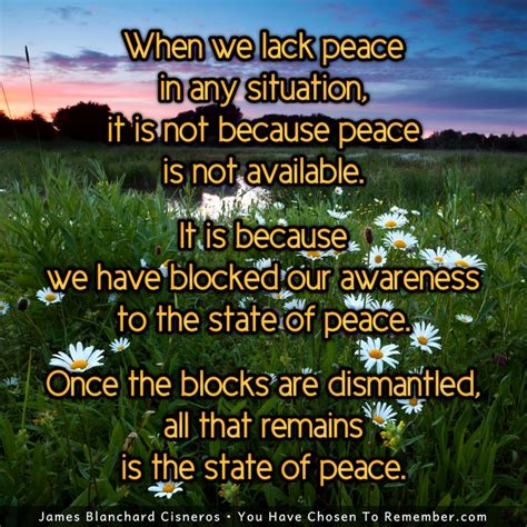 Inner peace is beyond victory or defeat. Dismantling the Inner Blocks to Peace - Inspirational Quote