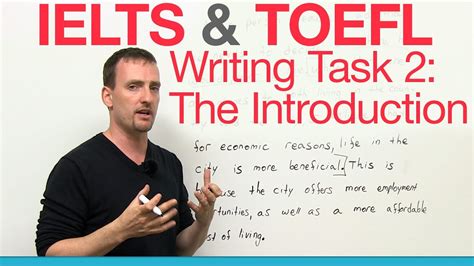 Ielts And Toefl Writing Task 2 The Introduction · Engvid