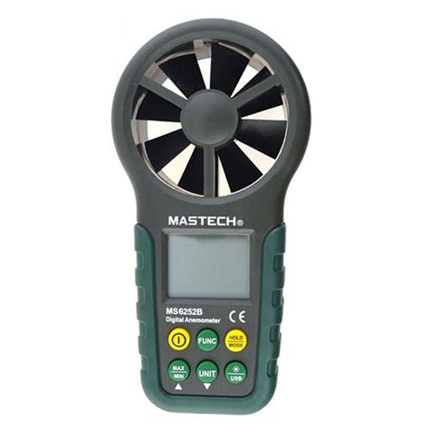 Mastech Ms6252b Digital Anemometer Wind Gauge Meter Tester Usb