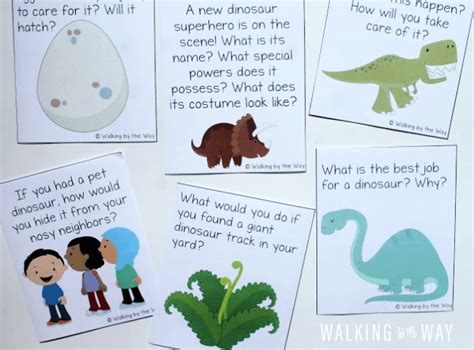 Delight Your Students With Dinosaur Creative Writing Prompts Walking