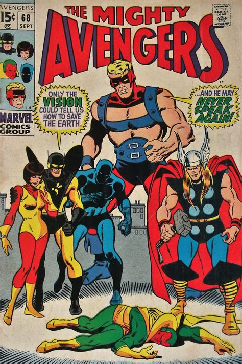 Pin By Dennis On Make Mine Marvel Silver Age Avengers Comics