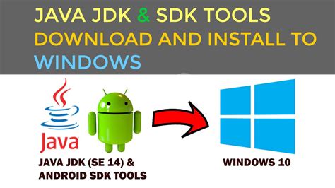Java se development kit is an extensive collection of tools designed for developing java based software and applications. Java jdk (SE 14) & Android sdk tools download and install ...