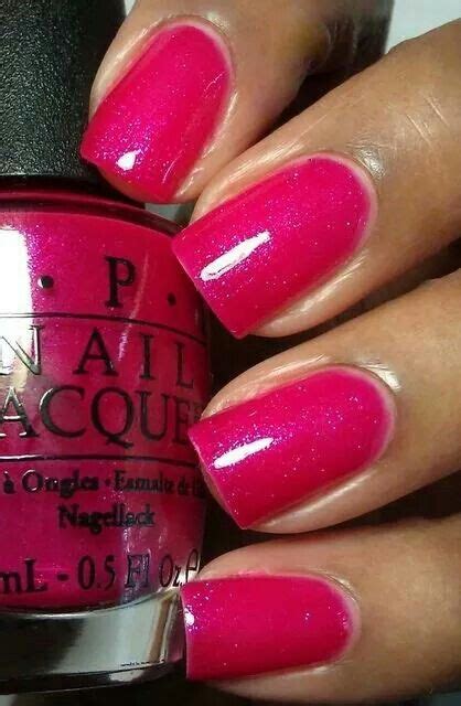 Pink Color Chart Opi Nail Polish Colors