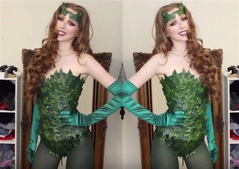 Poison ivy is a sexy, and diabolical costume idea. DIY Poison Ivy Costume DIY Ready