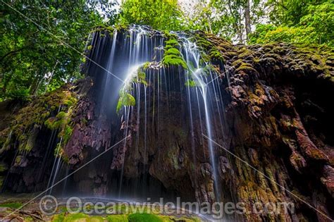 Waterfall Christmas Island Photo Image