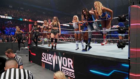 Women S Survivor Series Elimination Triple Threat Match Photos Wwe