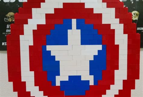 Captain America Pixel Art | Fyto Wallpapers