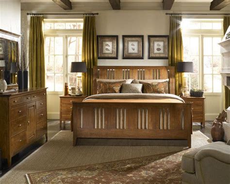 Once your mismatched bedding is accepted, all need help now? 15 Beautiful Craftsman Bedroom Designs | Mission style ...