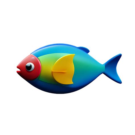 Fish 3d Icon Illustration 28238909 Png