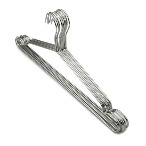 Sorplus Extra Wide Metal Clothes Hanger 50cm Stainless Steel Strong