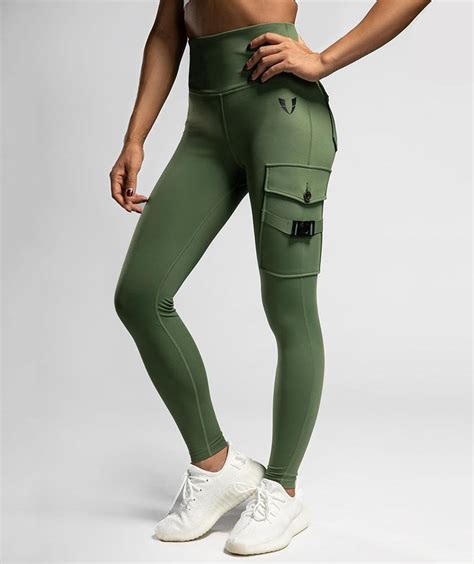 Women‘s Cargo Workout Leggings Bottoms And Leggings Firm Abs