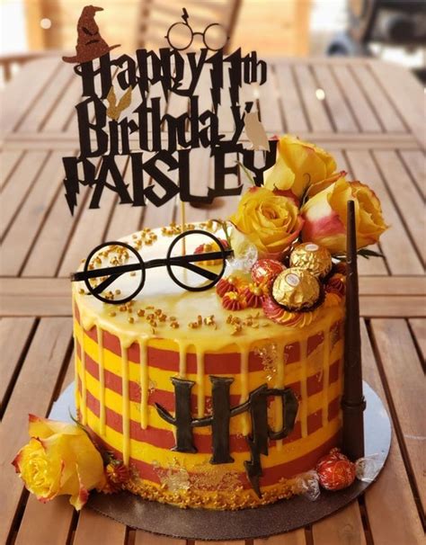 Harry Potter Cake Topper Melbourne   Peter Brown Bruidstaart