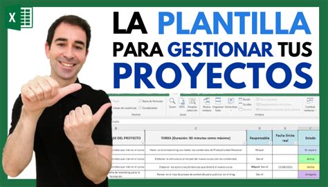 La Plantilla Excel Para Gestionar Tus Proyectos — Neuroproductividad