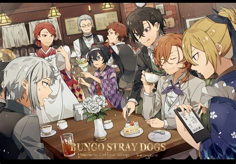When Ada And Port Mafia Open A Cafe Together Stray Dogs Anime Bungo