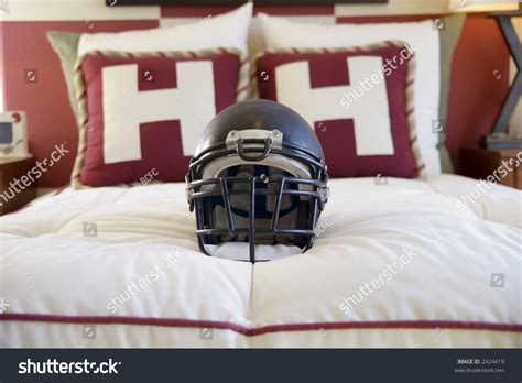 American Football Fans Bedroom Stock Photo 2424419 Shutterstock