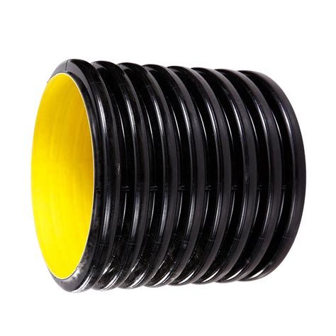 Sn8 Dn300 Rainwater Hdpe Drainage Pipes 6m Length Hdpe Sewer Pipe