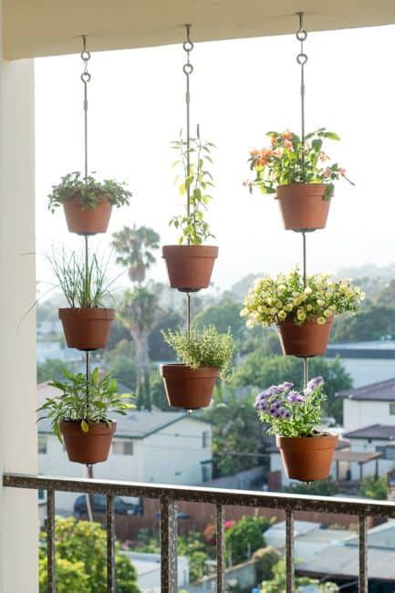 Ideas para decorar con plantas colgantes. 8 Ideas para decorar una terraza (o balcón) con plantas