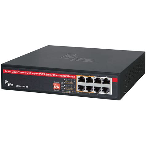 8-Port Unmanaged Ethernet Switch | Transmission Solutions | Interlogix Global Security Products