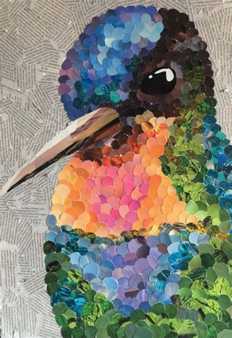 Bird Collage Collage Art Projects Paper Collage Art Collage Art
