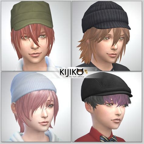 Kijiko Kijiko Hair For Kids Vol1 Sims 4 Downloads