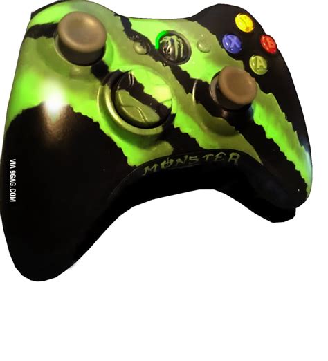 My Custom Painted Xbox 360 Controller 9gag