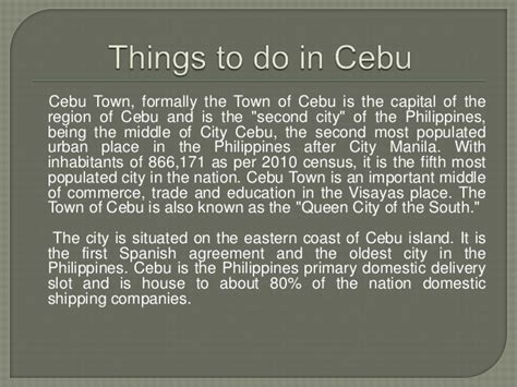 Things To Do In Cebu