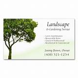 Pictures of Landscape Business Cards