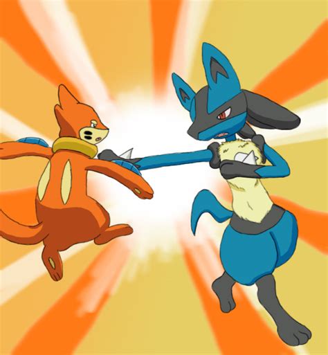 Ultra rare this level gain rate. Lucario vs Buizel by Silver-Fenril on DeviantArt