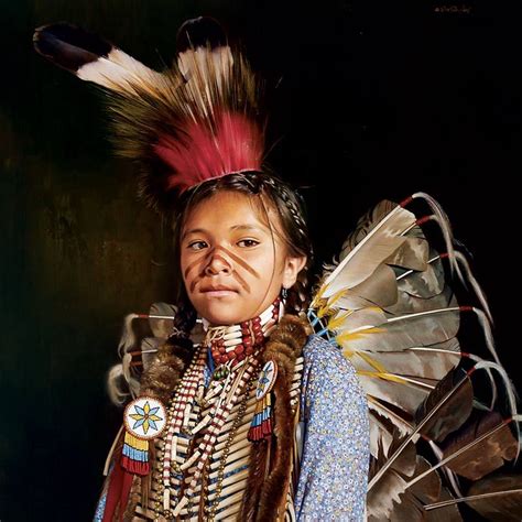 Don Crowley Art Native American Regalia Native American Children