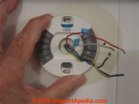 nest thermostat installation wiring programming set