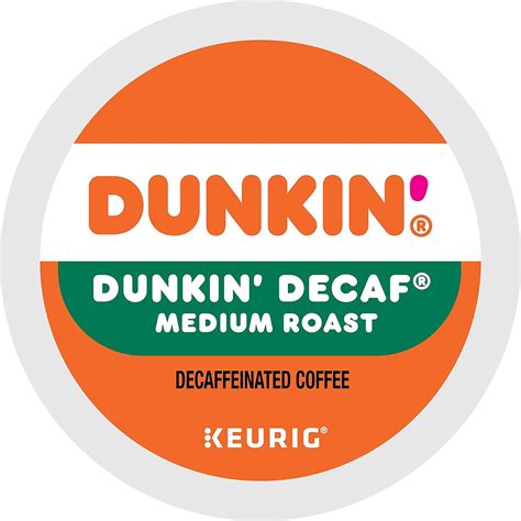 Dunkin Donuts Dunkin Decaf Coffee Pod Decaffeinated Pack Of 44