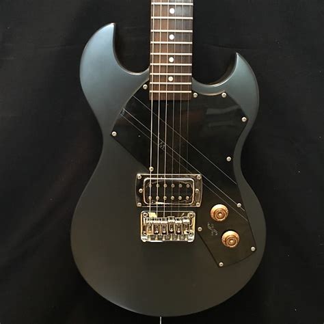 First Act 222 Electric Guitar Matte Black Reverb
