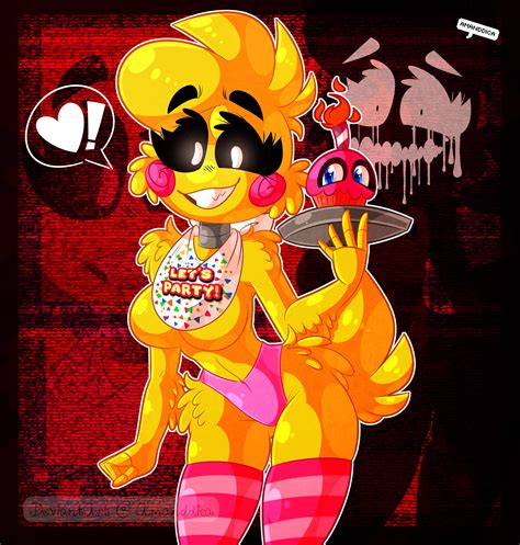 *she shouts as she was finally pulled out, her large thicc booty soon to land right on your crotch, her big booty's fatty cheeks pressing against your crotch*. Fnia Chica By Shadowcrafterz136 Deviantart - Home Designer ...