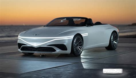 Genesis X Electric Convertible Concept Showcased At Los Angeles Auto