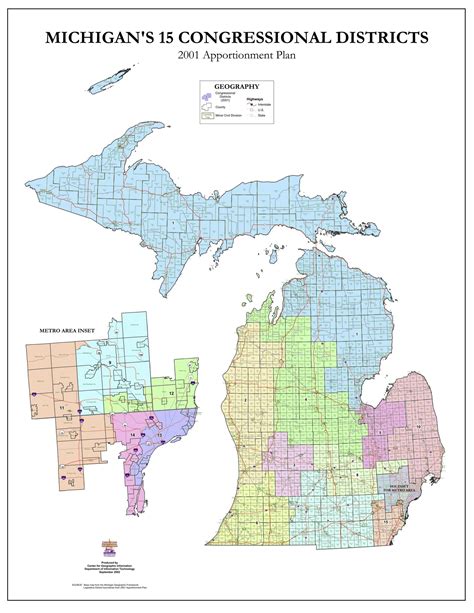 Map Of Michigan Congressional Districts Michigan Map