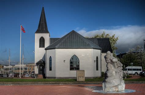 Norwegian Church Cardiff Bay 2 Photograph By Steve Purnell
