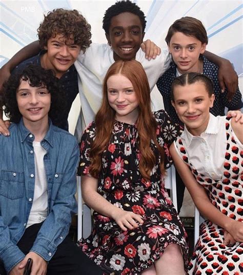 Stranger things stars millie bobby brown and sadie sink truly are truly the epitome of #friendship goals. Stranger Things: Gaten Matarazzo, Caleb McLaughlin, Noah ...
