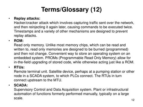 Ppt Termsglossary Powerpoint Presentation Free Download Id355622