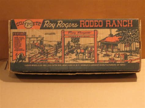 Marx Roy Rogers Rodeo Ranch Playset 3985 1954 Antique Price Guide