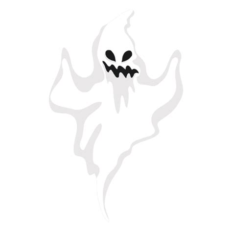 White Ghost Silhouette Transparent Png And Svg Vector File