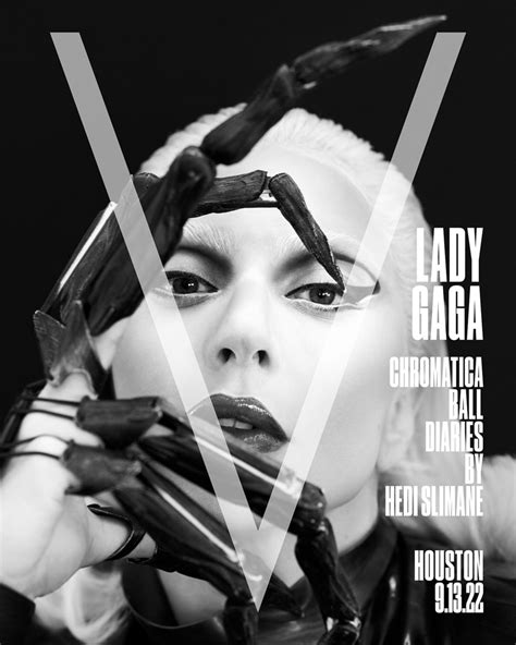 Lady Gaga V Magazine 2022 Cover Chromatica Ball Photoshoot