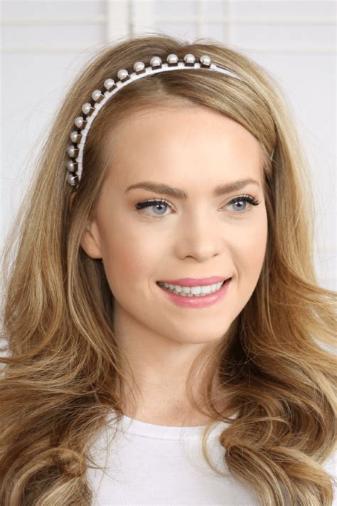 Headband Styles For Long Hair Prom Hairstyles With Headbands