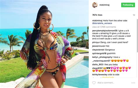 Nicki Minaj Wont Stop Undresses More Steamy Bikini Pics