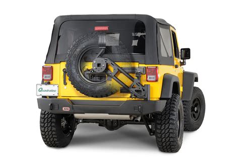 Arb Modular Rear Bumper With Swing Away Tire Carrier For 07 18 Jeep