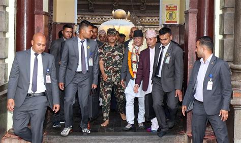 Prime Minister Dahal Offers Worship At Pashupatinath Temple Radio Nepal