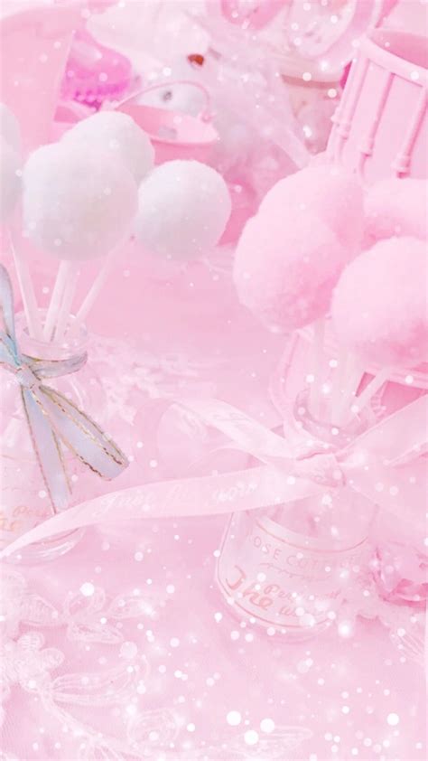 Kawaii Pastel Pink Aesthetic Wallpaper Download Free Mock Up