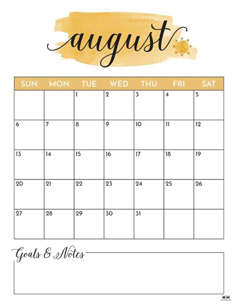 Printable Dated Calendars Sept 2022 August 2023 Ph